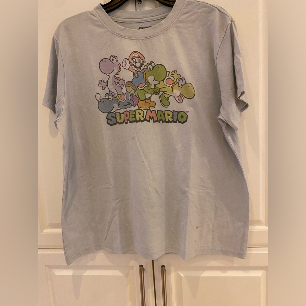 Mario brothers t-shirt for junior woman